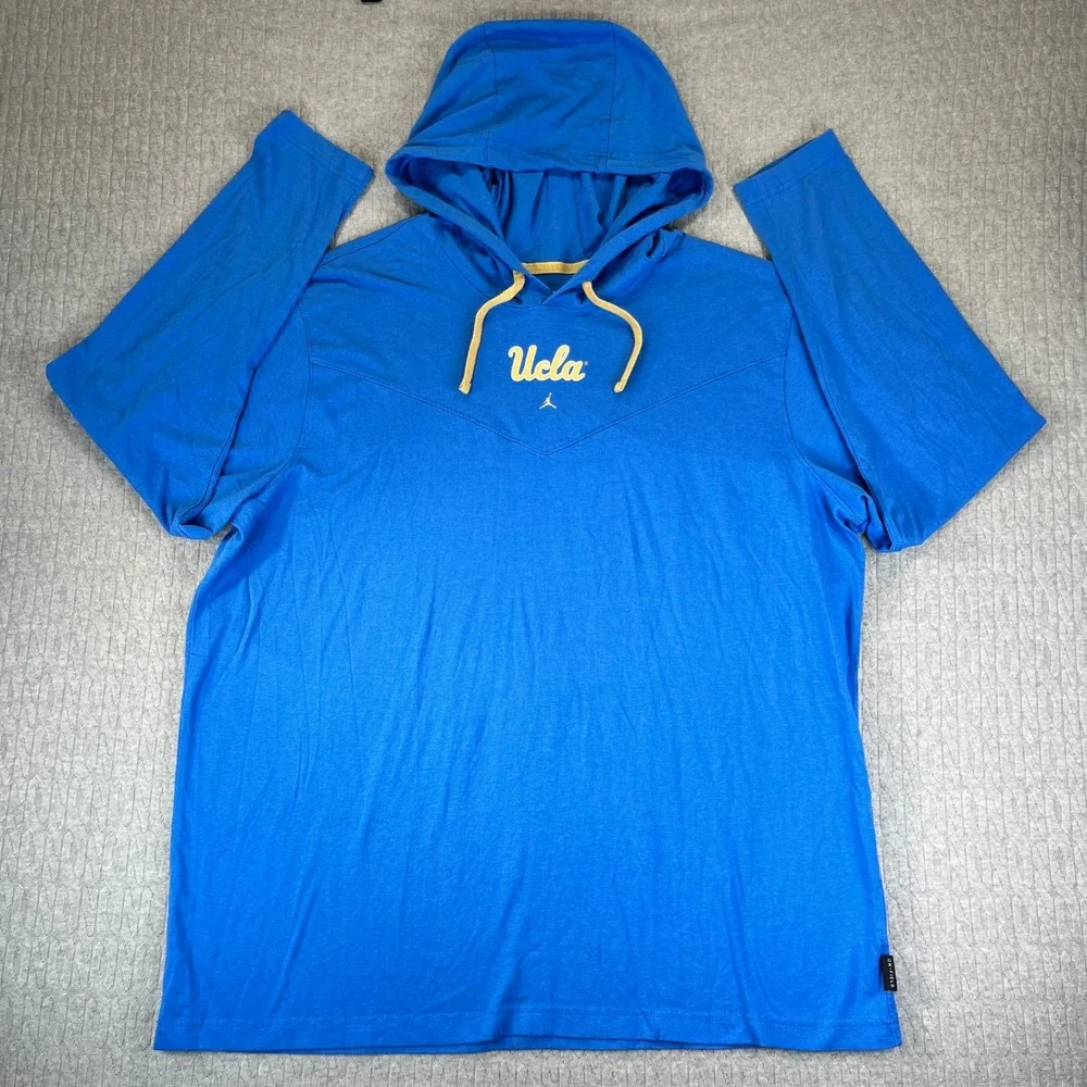 UCLA Bruins AIR Jordan Hoodie T-Shirt XL college‎ University alumni sports